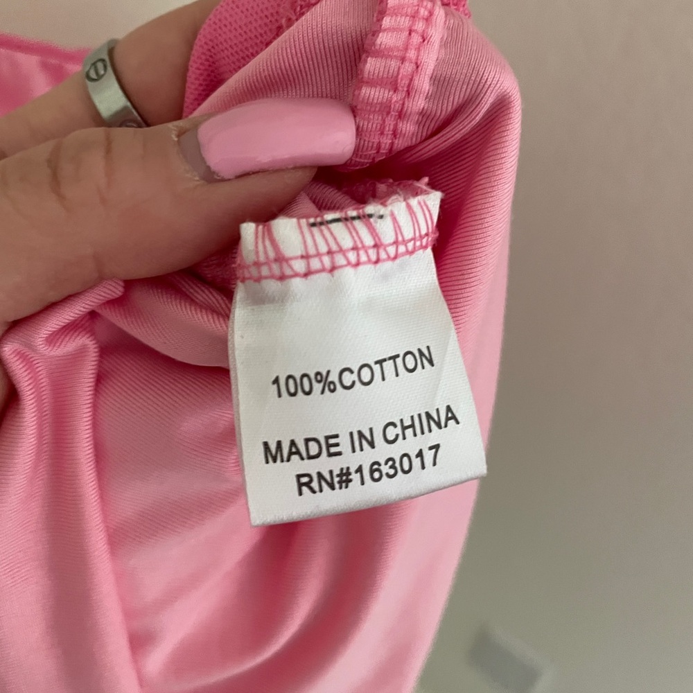 NWT HELLO MOLLY FAVORITE THINGS DRESS HOT PINK FITTED MINI RUCHING size 8 - Picture 9 of 9